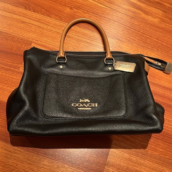 Coach Leather Handbag - Picture 4 of 9